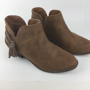 Tassel Booties Size 8